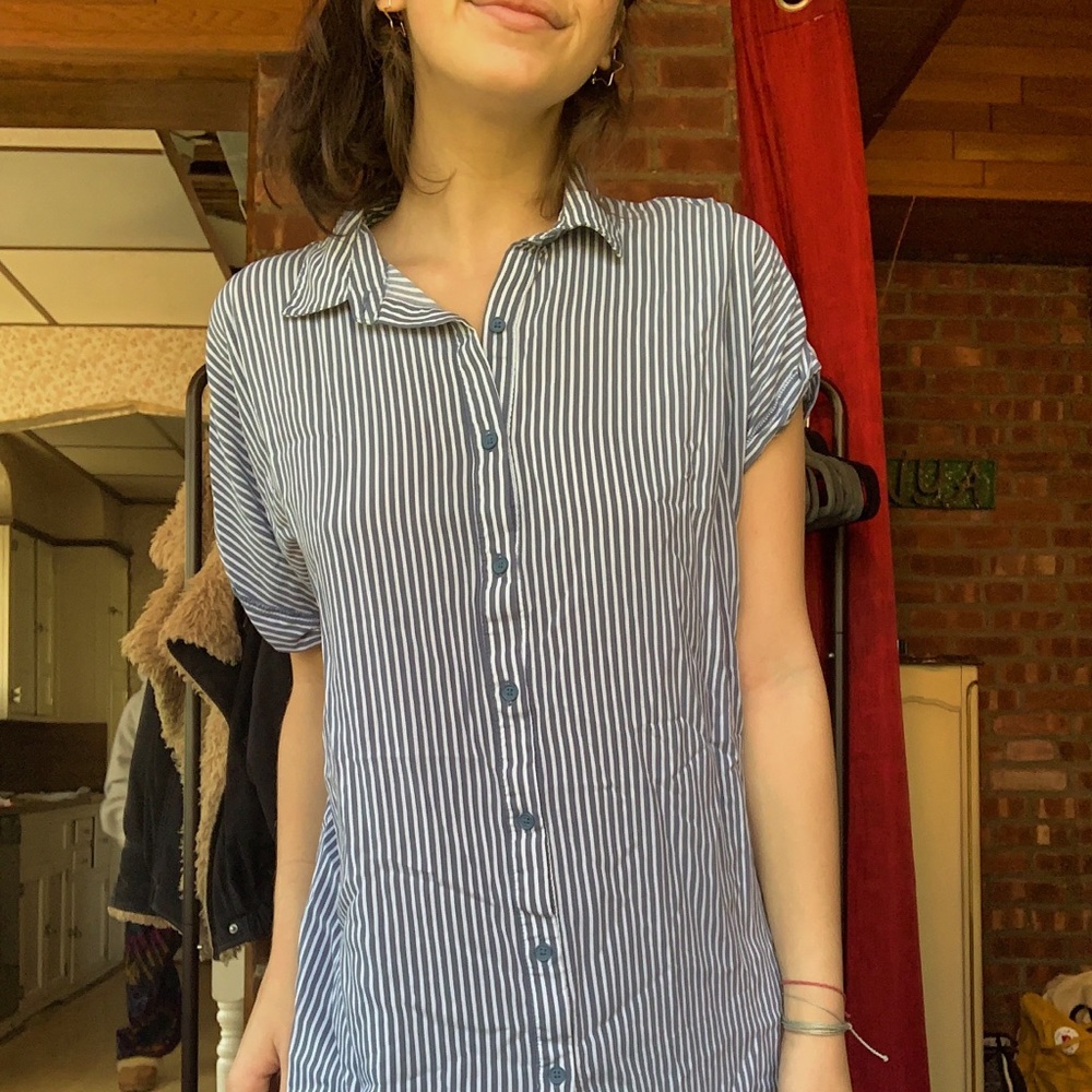 Button Down Shirt Dress
